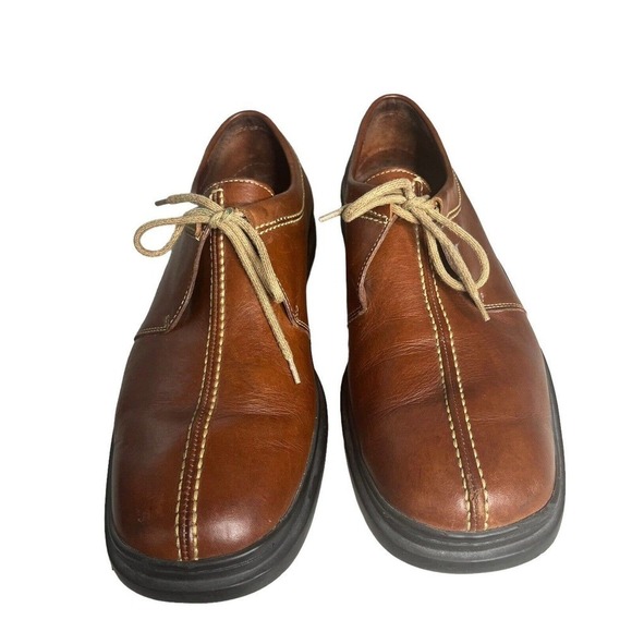 Cole Haan Men’s Size 12 Leather Shoes Split Toe Derby Comfort Air Brazil #C00956 - Picture 2 of 12